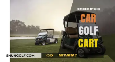 Determining Your Club Car Golf Cart's Age: A Comprehensive Guide