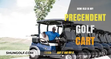 Determining the Age of Your Precedent Golf Cart: A Simple Guide