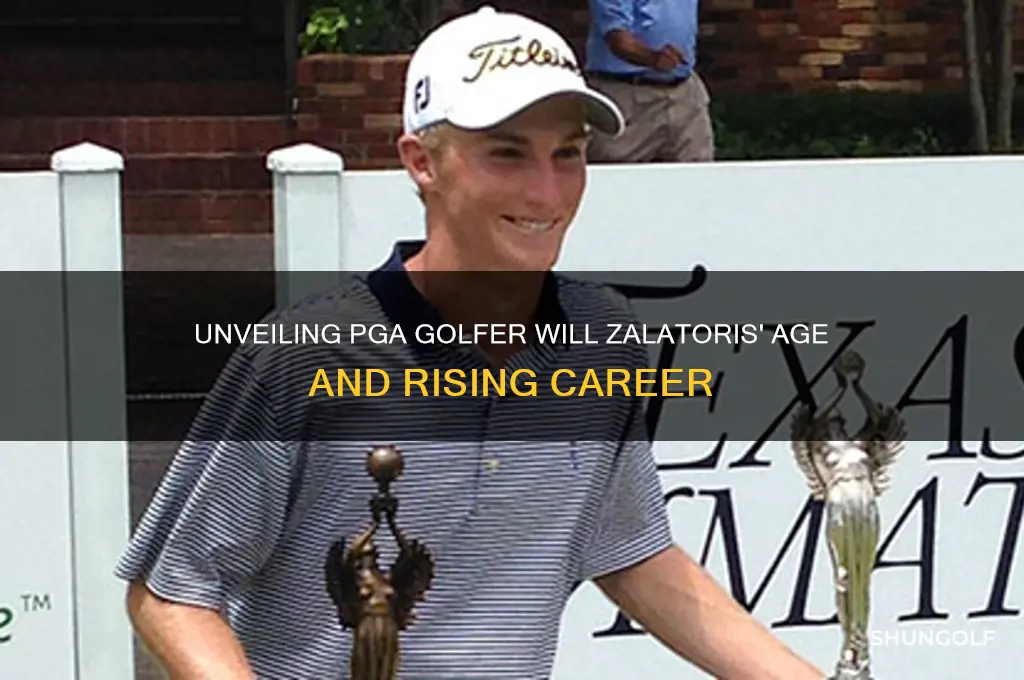 how old is pga golfer zalatoris