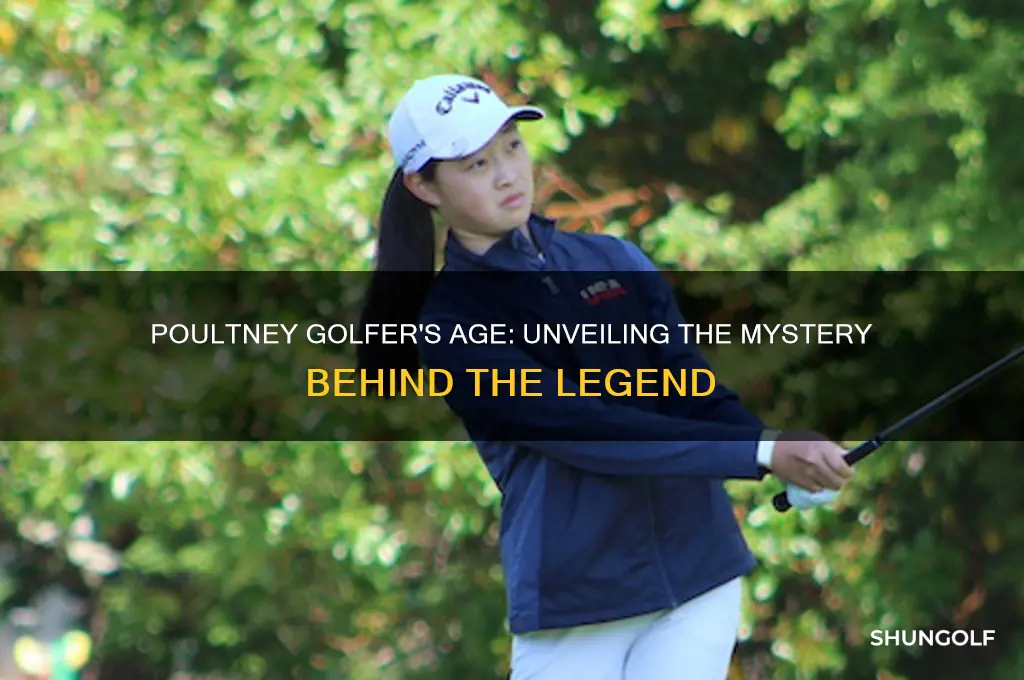 how old is poultney golfer