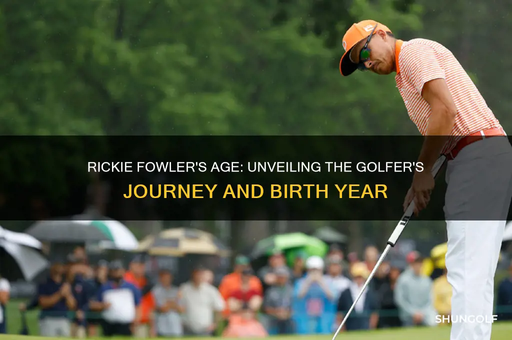 how old is rickie fowler the golfer