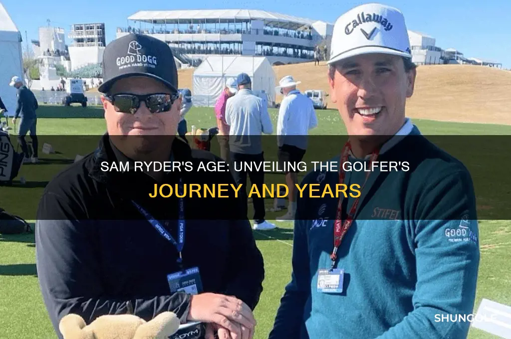 how old is sam ryder golfer