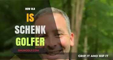 Unveiling Schenk Golfer's Age: A Surprising Journey Through Time