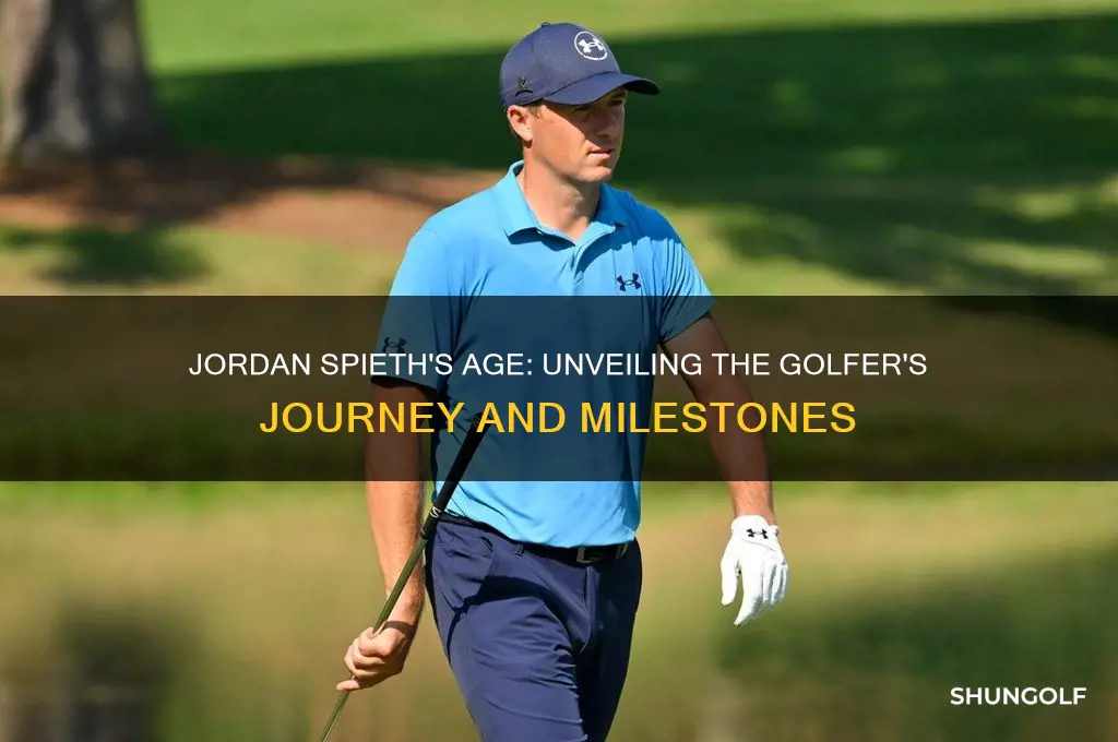 how old is spieth golfer