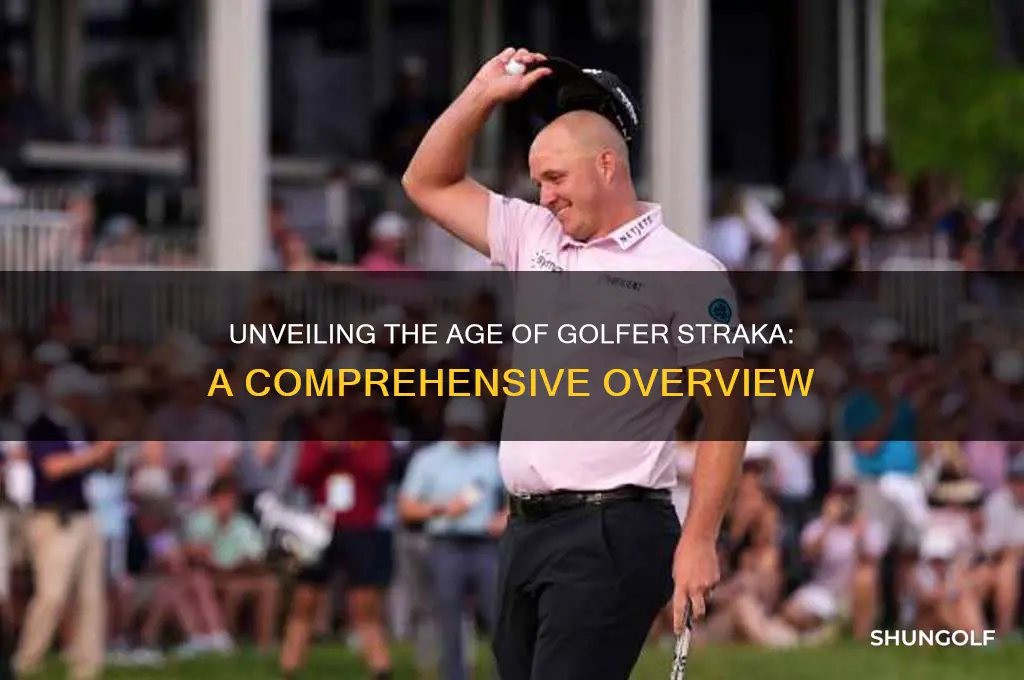 how old is straka golfer