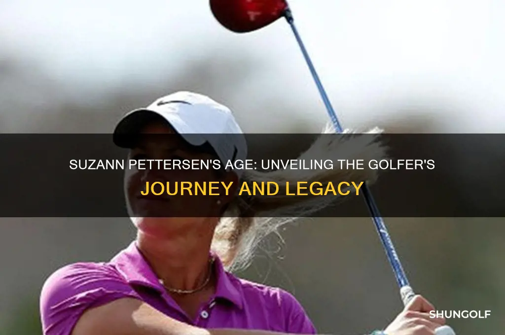 how old is suzann pettersen golfer