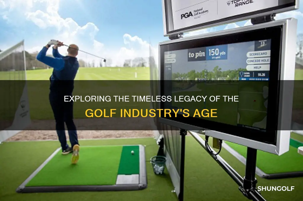 how old is the golf industry