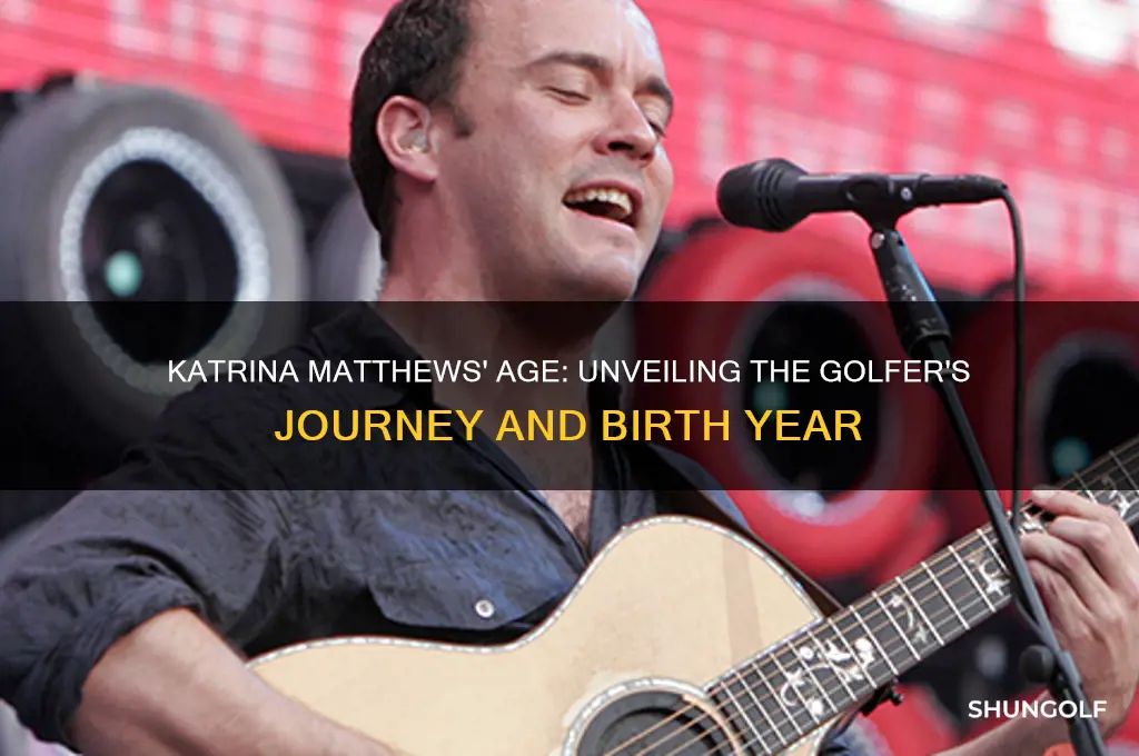 how old is the golfer katrina matthews