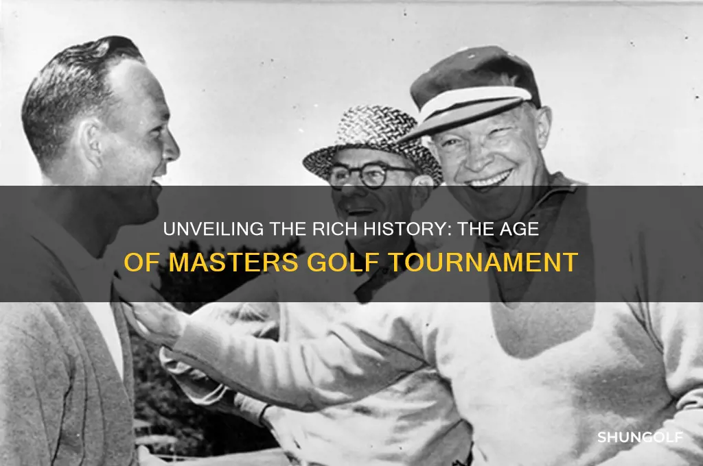 how old is the masters golf