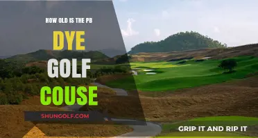 Unveiling the Age of PB Dye Golf Course: A Historical Overview