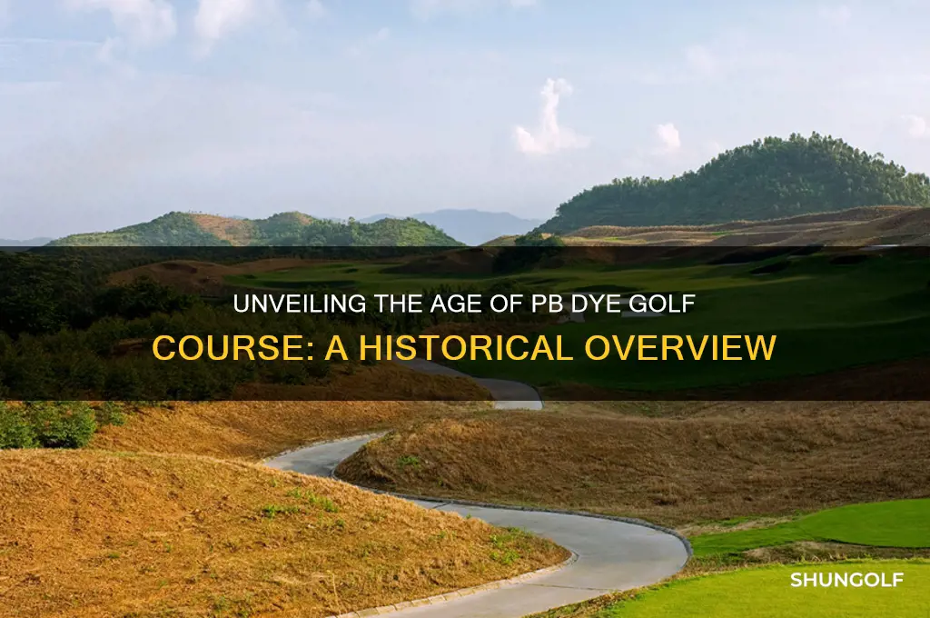 how old is the pb dye golf couse
