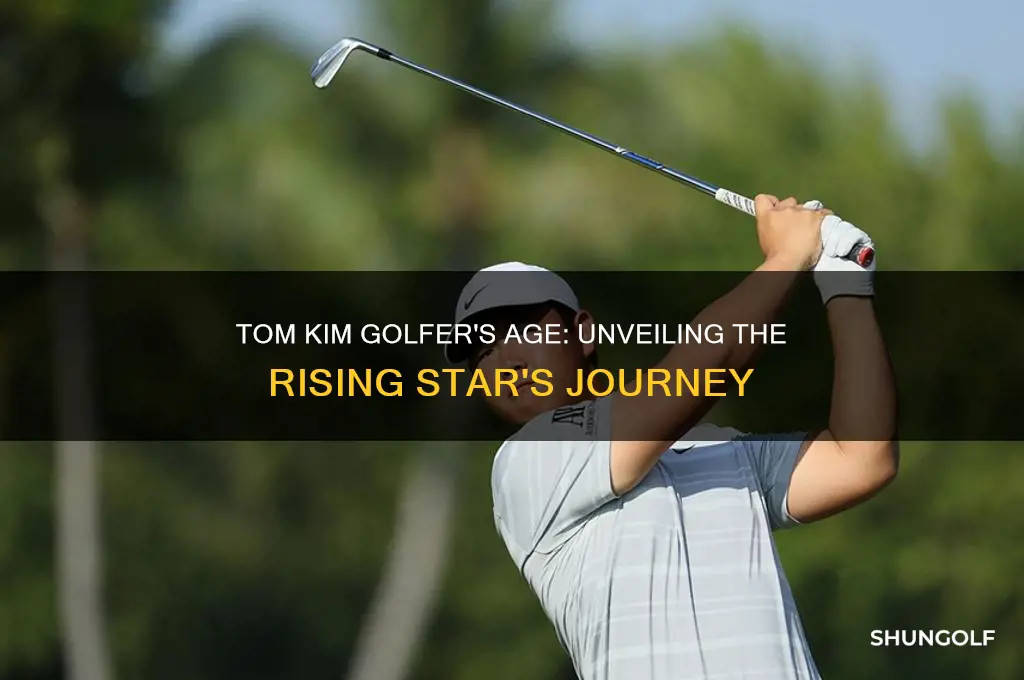 how old is tom kim golfer