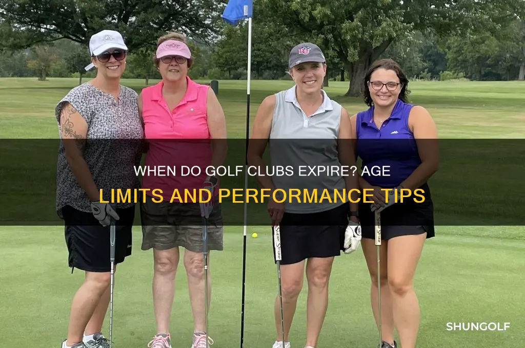 how old is too old for golf clubs