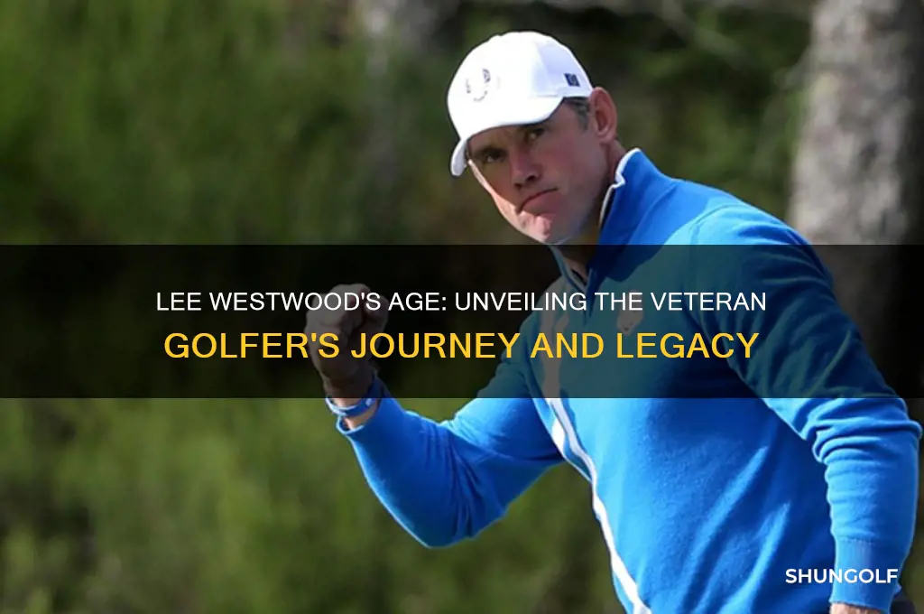 how old is westwood the golfer