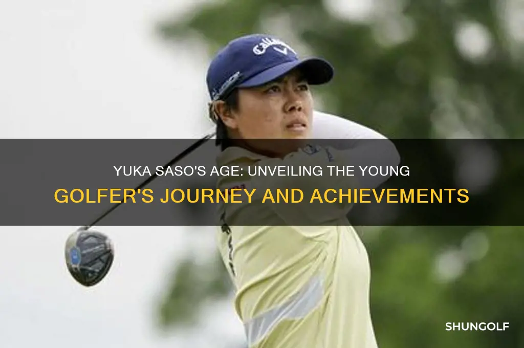 how old is yuka saso golfer