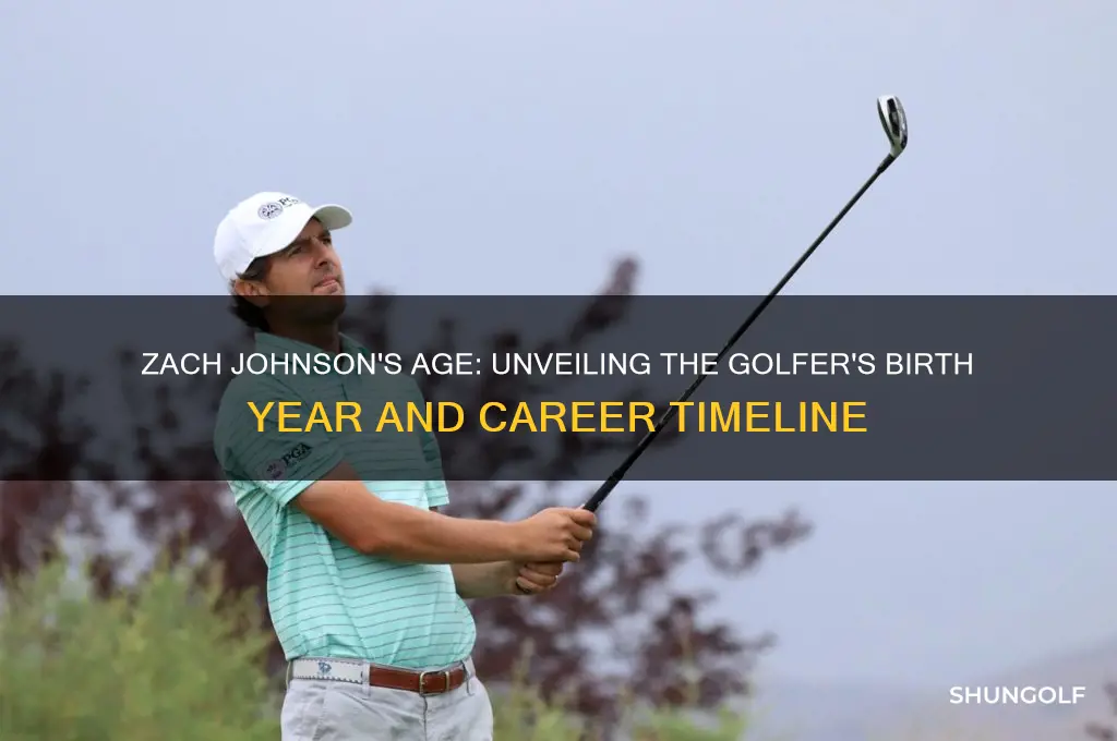 how old is zach johnson the golfer