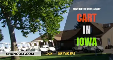 Iowa Golf Cart Age Rules: When Can You Start Driving?