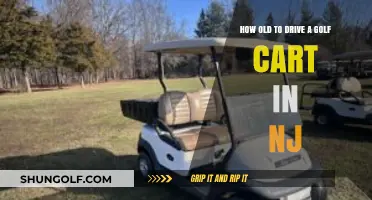NJ Golf Cart Driving Age: Rules and Requirements Explained