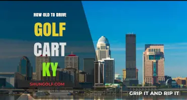 Kentucky Golf Cart Driving Age: Legal Requirements Explained