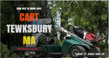 Tewksbury MA Golf Cart Driving Age: Rules and Requirements