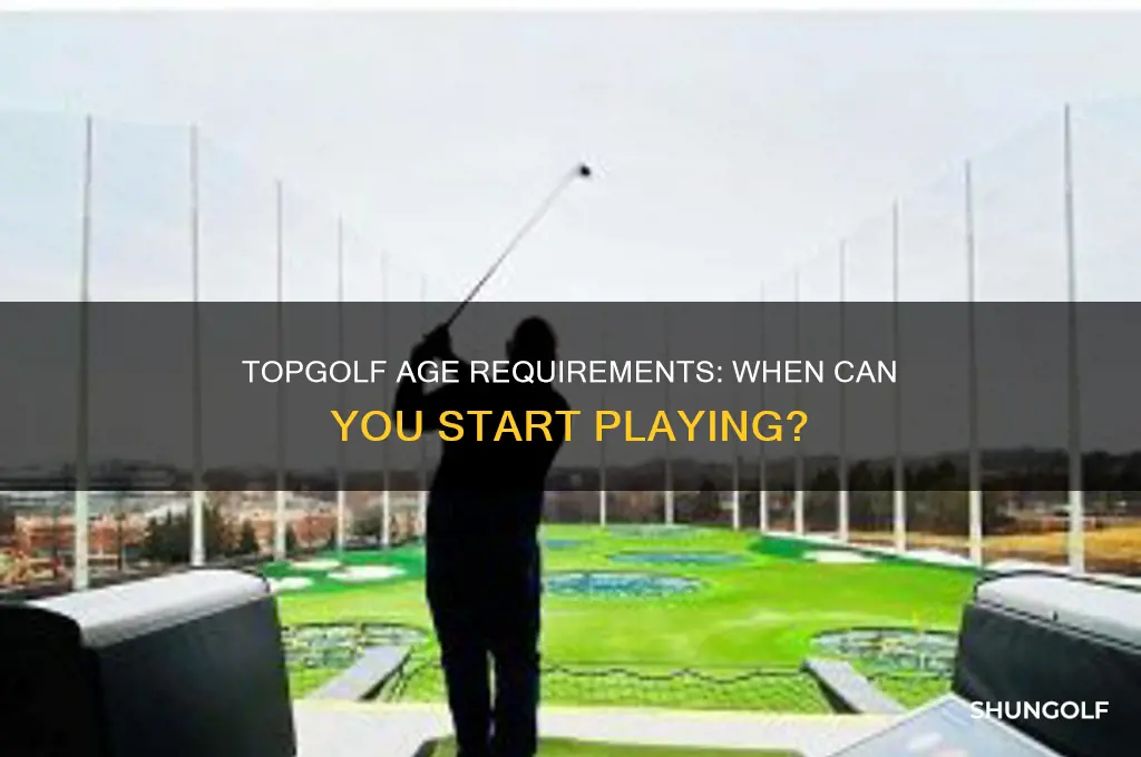 how old to play at top golf