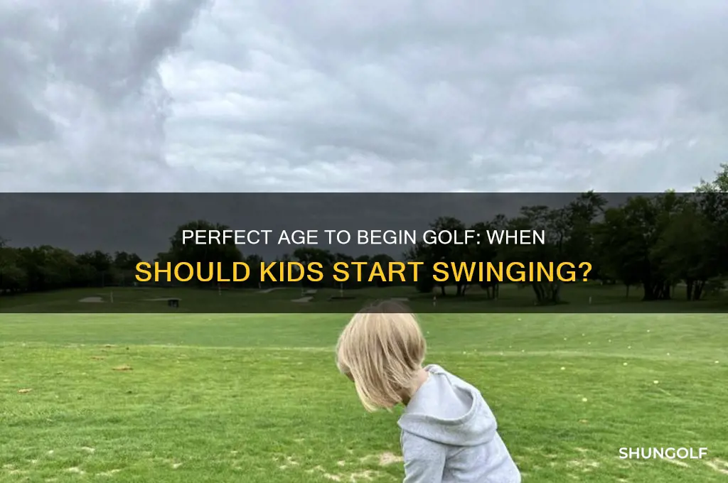 how old to start learning golf