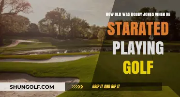 Bobby Jones' Golf Journey: Age He First Swung a Club