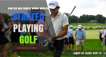 Charlie Woods' Golf Journey: Age He Started Swinging Clubs