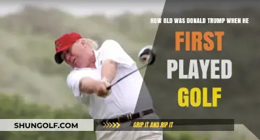 Donald Trump's Golf Beginnings: Age Revealed in Early Swing