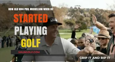 Phil Mickelson's Early Golf Journey: Age and Beginnings Explored