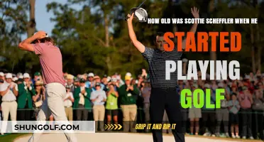 Scottie Scheffler's Golf Journey: Age He First Swung a Club