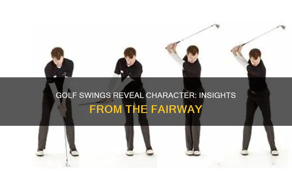 how one plays golf says a lot about their character