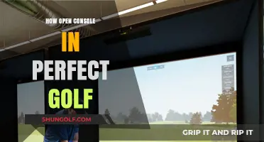 Mastering Perfect Golf: Quick Guide to Opening the Console