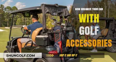 Organize Your Car Efficiently with Smart Golf Accessories Tips