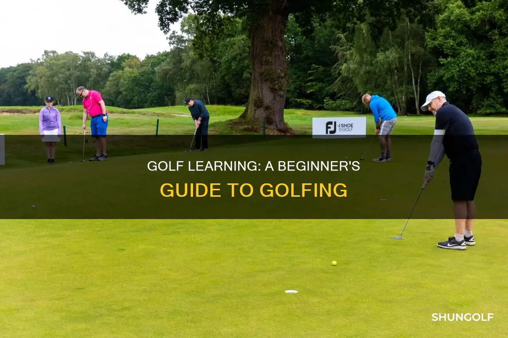 how ot learn golf