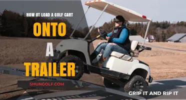 Easy Guide: Safely Loading Your Golf Cart onto a Trailer