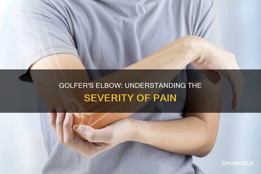 how painful is golfer