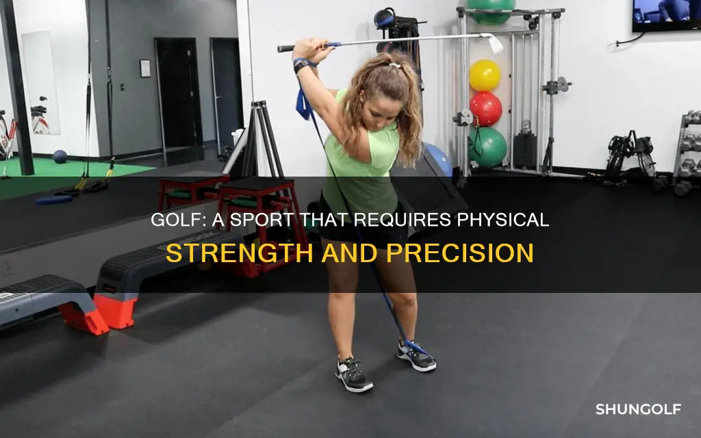how physical is golf