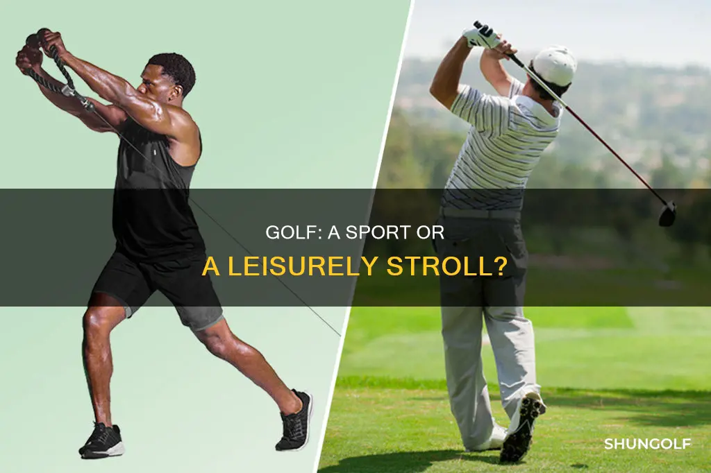 how physically demanding is golf