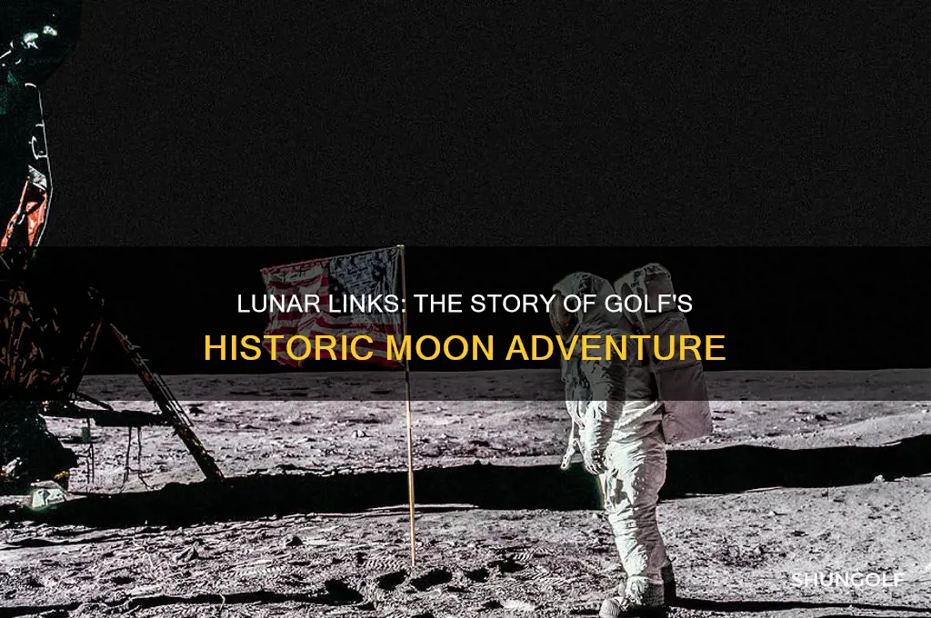 how played golf on the moon
