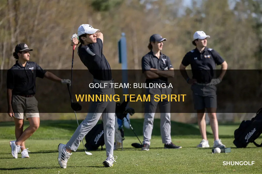 how poeple in golf team