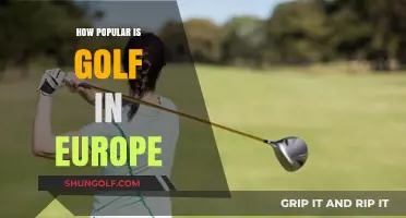 Golf's Popularity in Europe: A Detailed Overview