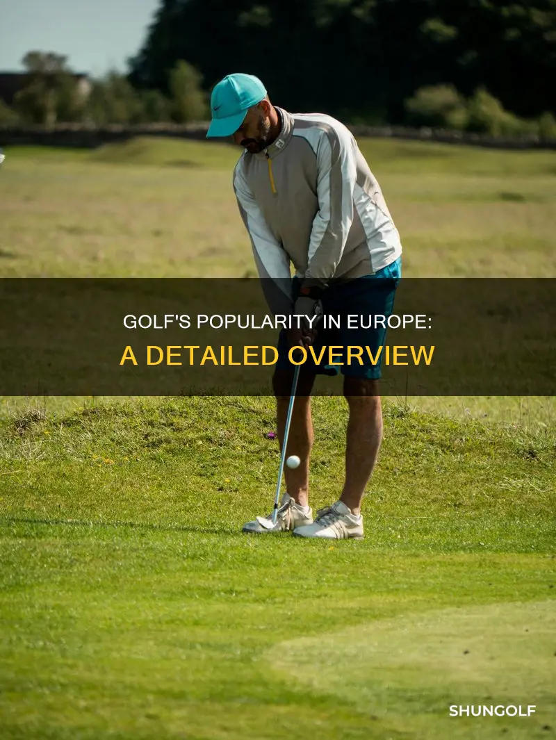 how popular is golf in europe