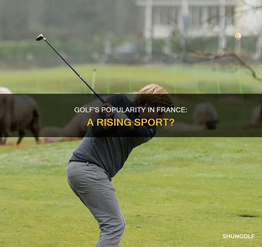 how popular is golf in france