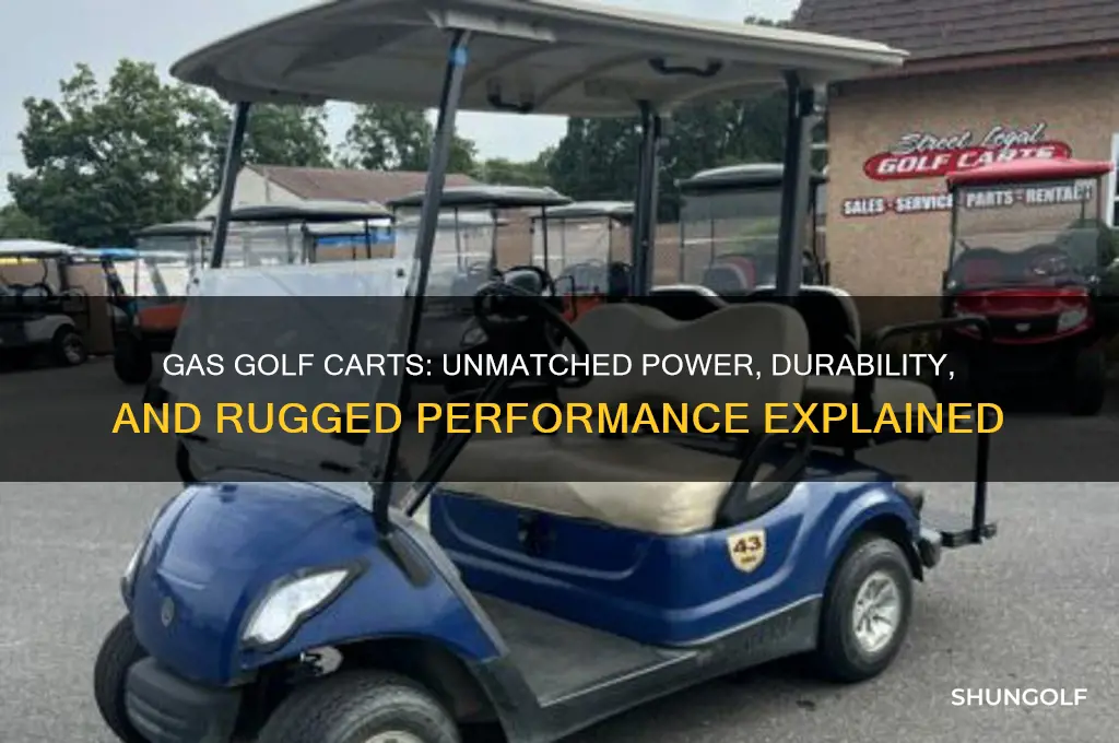 how powerful durable and rugged are gas golf carts