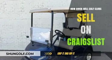 Selling Golf Clubs on Craigslist: How Fast Can You Expect Sales?