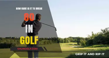 Breaking 80 in Golf: How Rare and Achievable Is It?