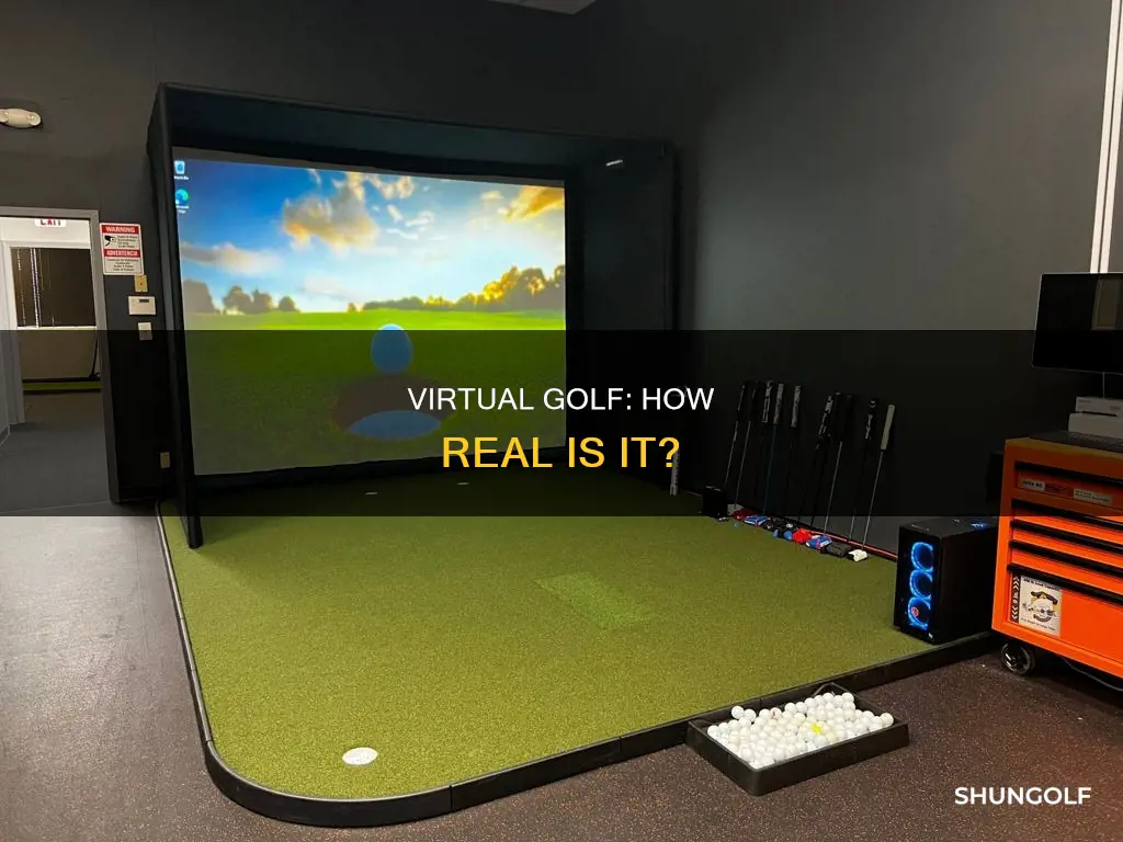 how realistic is virtual golf