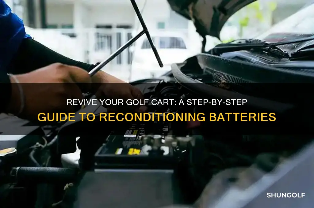 how recondition golf cart batteries