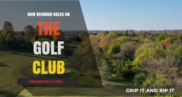 Mastering Golf Club Hole Reordering: A Step-by-Step Guide for Players